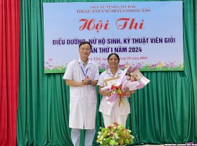 Sôi nổi Hội thi điều dưỡng, nữ hộ sinh, kỹ thuật viên giỏi lân thứ I năm 2024